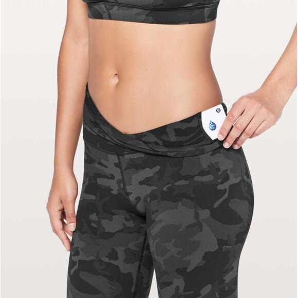 Lululemon Align Pant II *25" Incognito Camo Multi Grey Size 8 - Picture 3 of 11